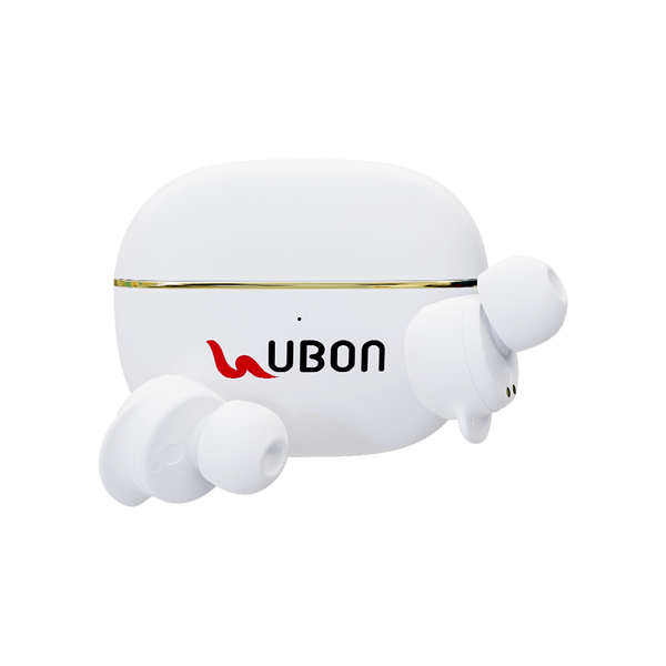 Ubon Air Tiger Series BT-450 Wireless Earbuds (White) in Jaipur at