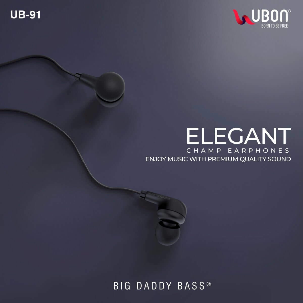 Ubon Ub-91 Elegant Wired Earphones in Delhi at ₹ 657 ₹ 699
