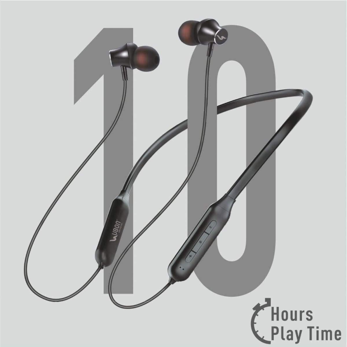 Wireless Neckband Ubon Bluetooth Headphones Bt 5100 Ubon Bt-5100 - Main Image