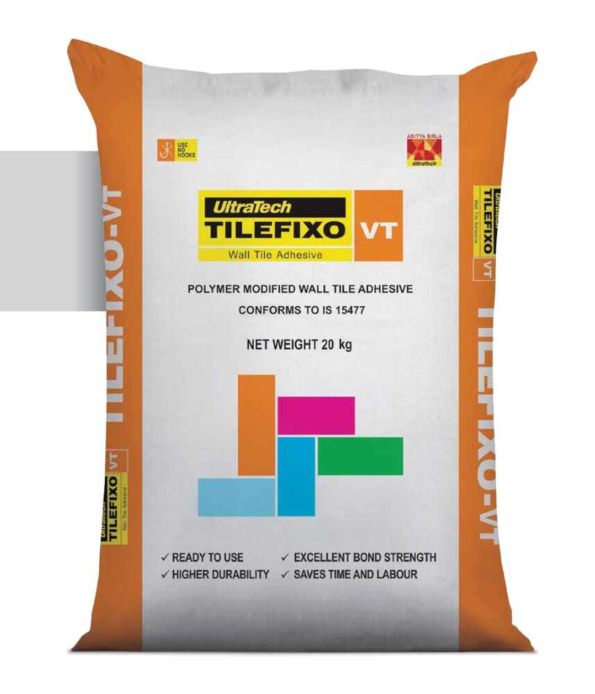 Ultratech Tilefixo VT Wall Tile Adhesive in Dandeli at ₹ 420