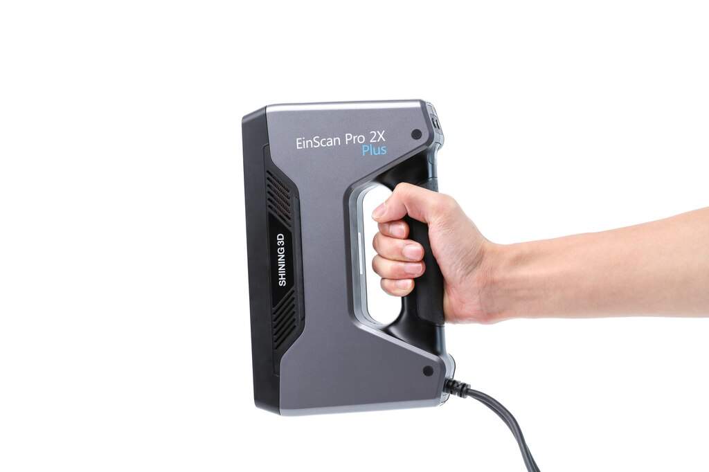 UMAX EinScan Pro 2X Plus Handheld 3D Scanner (Fixed Scan with turntable ...
