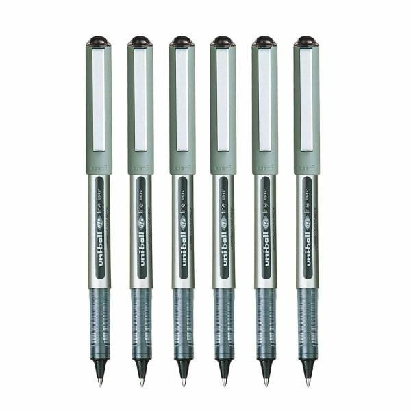 Uniball Eye 157 Black Ink Roller Pen mm (Pack of 6) in Chennai