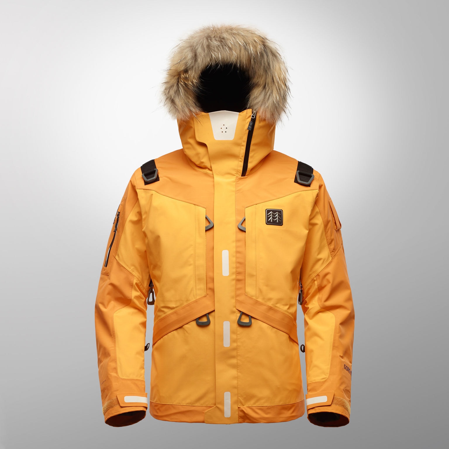KOLON SPORT フード付きジャケット オレンジ/ホワイト Outdoor & Exercise Equipment - KOLON SPORT EXTREME PROJECT: P.I