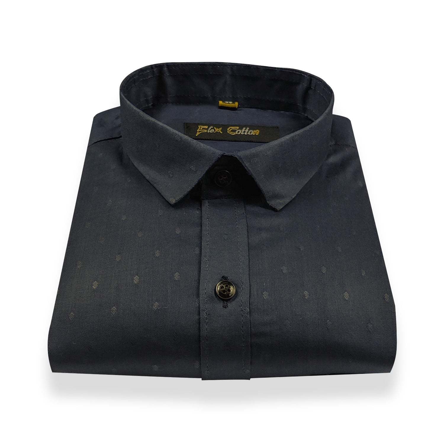 Unisex Party Wear Black Paper Cotton Shirt in Mumbai at best price