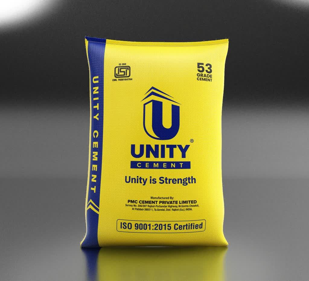 Unity OPC Cement 50 Kg in Gandhidham at ₹ 360 ₹ 400 Bag by