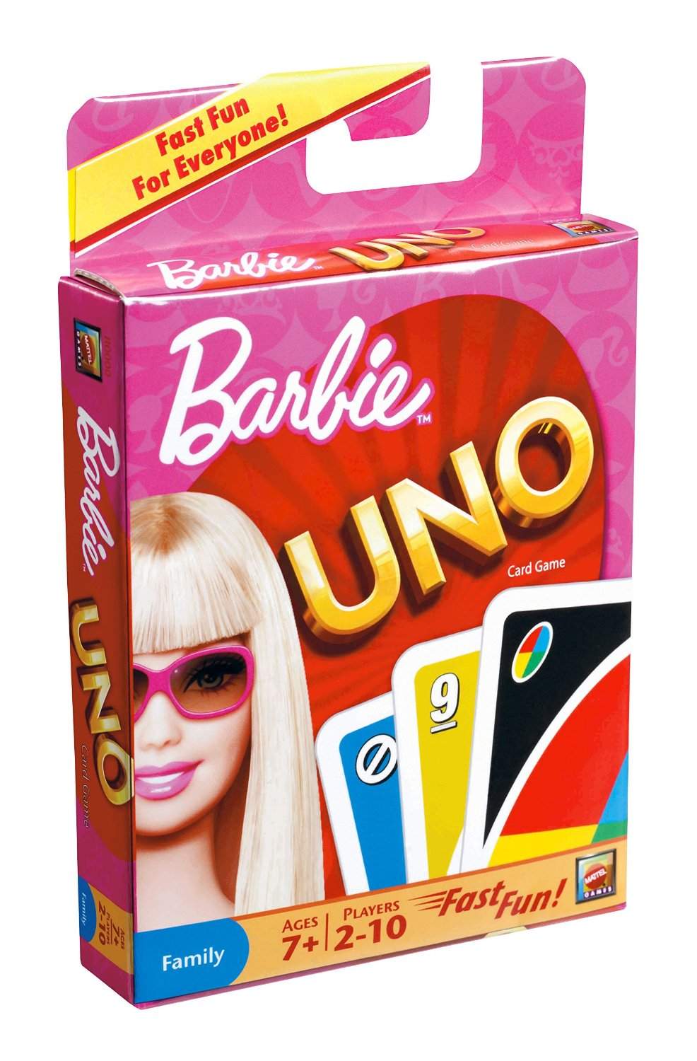 barbie uno cards
