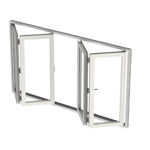 UPVC Rectangular Folding Window, 3X5 Feet White in Cuttack at