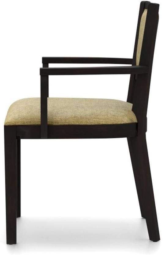 Urban Ladder Aurelio Fabric Arm Rest Chairs (Brown) in Delhi at