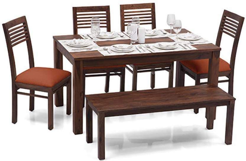 Urban Ladder Zella Wooden Dining Chairs (Teak) in Jodhpur at