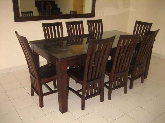 Used Wooden Dining Table in Chennai at ₹ 7,850 ₹ 13,000 Set