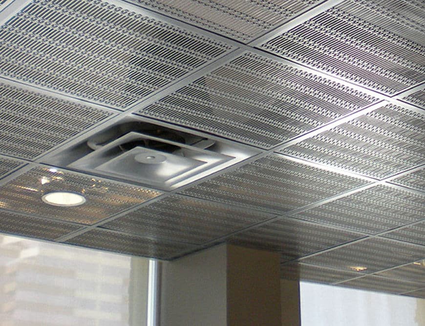 Structured USG Boral tile false ceiling