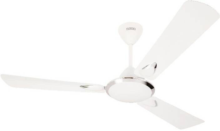 3 Blade Ceiling Fan (Pearl White Chrome 