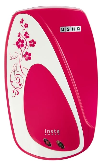 Usha Instrafresh 1 Litre Instant Geyser Peach Flower in Ahmedabad at best  price by Sun Electric - Justdial