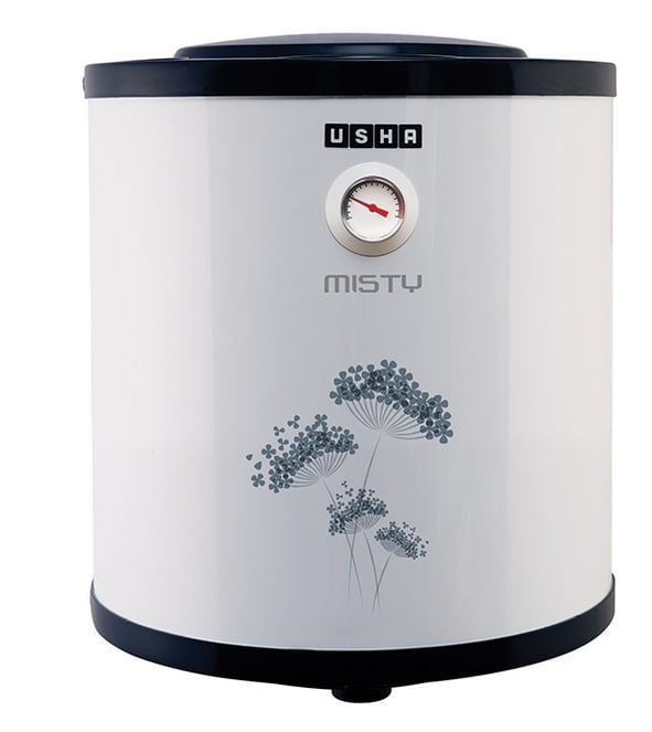 Usha Misty 15 ltr Storage Geyser (Twinkling Silver) in Nagpur at best price  by Deepak Electric Stores - Justdial