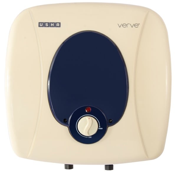 USHA Verve 1015 15 Litres Storage Geyser Ivory/Blue in Ghaziabad