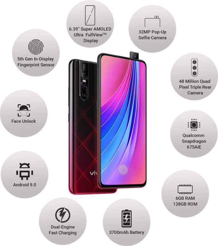 Vivo V15 Pro Pop Up Camera Under 15000 Vivo V15 Pro (RAM 6GB