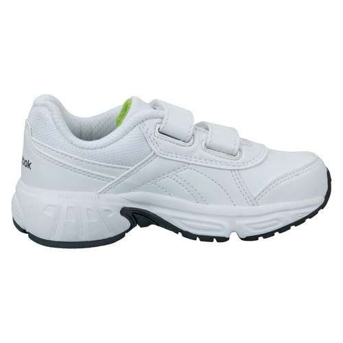 Boys REEBOK RUNNING SCHOOL SPORTS LP SHOES V67421 Wht/Wht