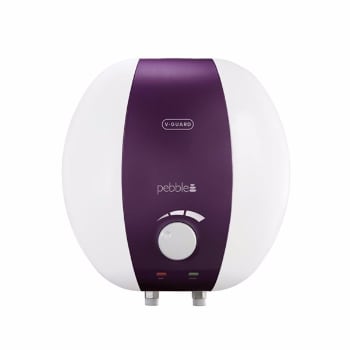 V-Guard Pebble 15 ltr Storage Geyser (Cherry Red) in Kurukshetra at best  price by Ishaan Bright Energy Pvt. Ltd. - Justdial
