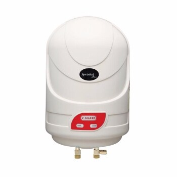 V-Guard Sprinhot Plus 6 ltr 2 Years Storage Geyser (Ivory) in Kanpur at  best price by Ricoh Cooler Works - Justdial