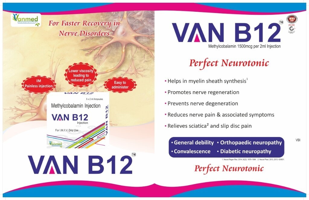 van b12 injection VAN B12 Injection in Noida at best price by Vanmed Pharmaceuticals Pvt Ltd