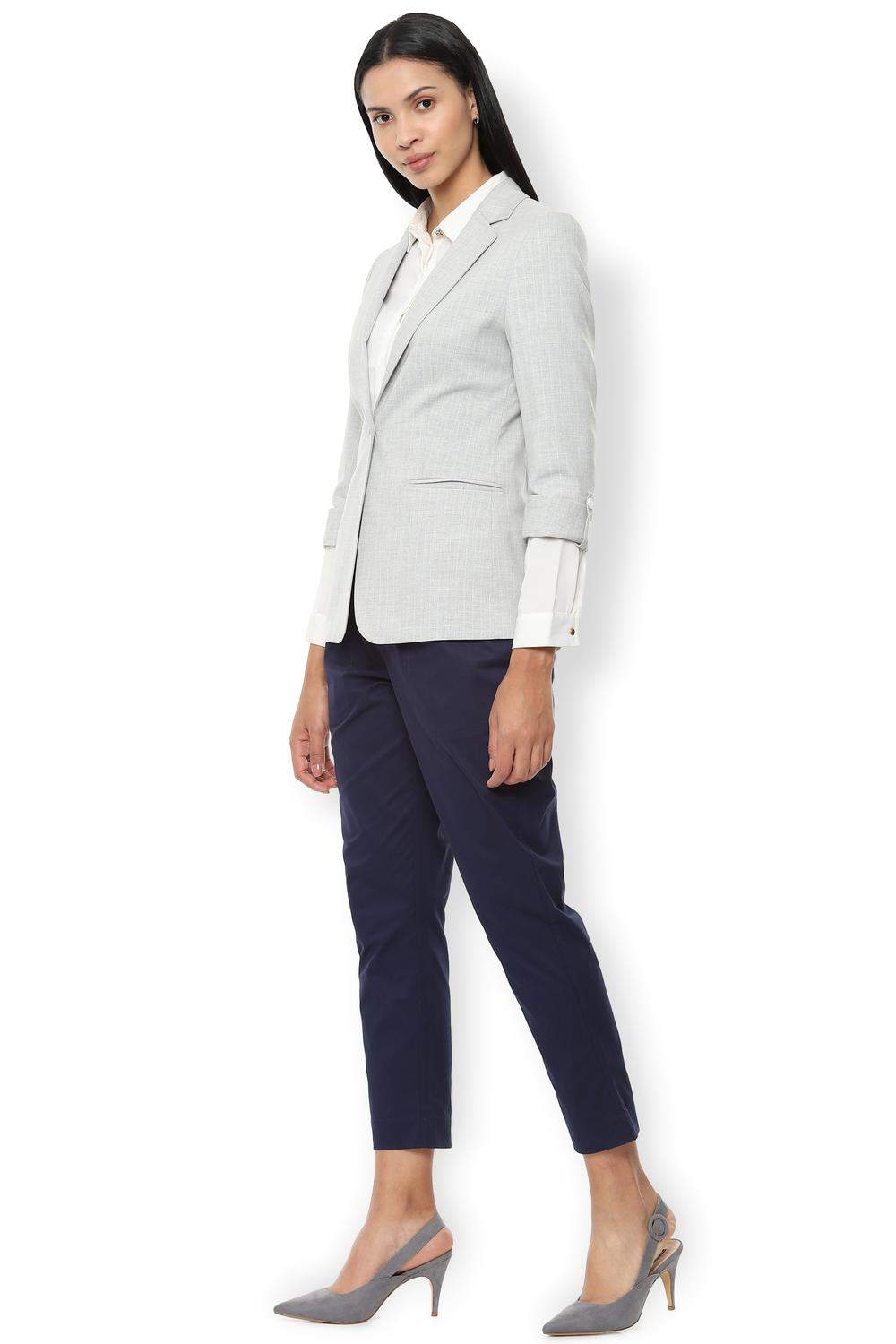 van heusen grey blazer
