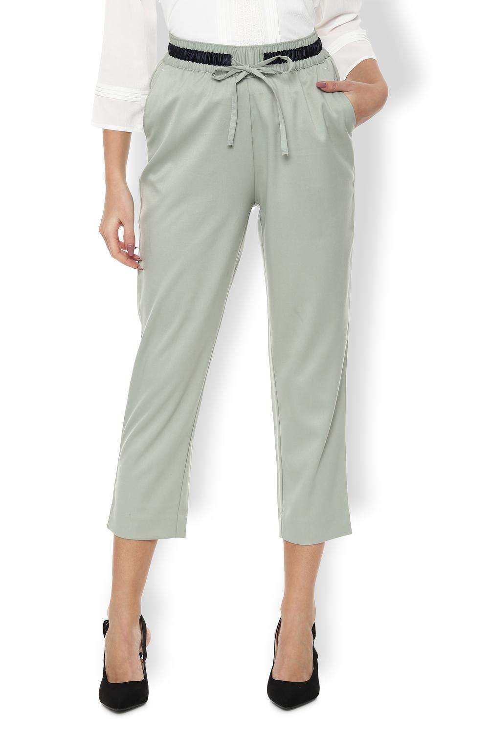 Van Heusen Green Trousers 