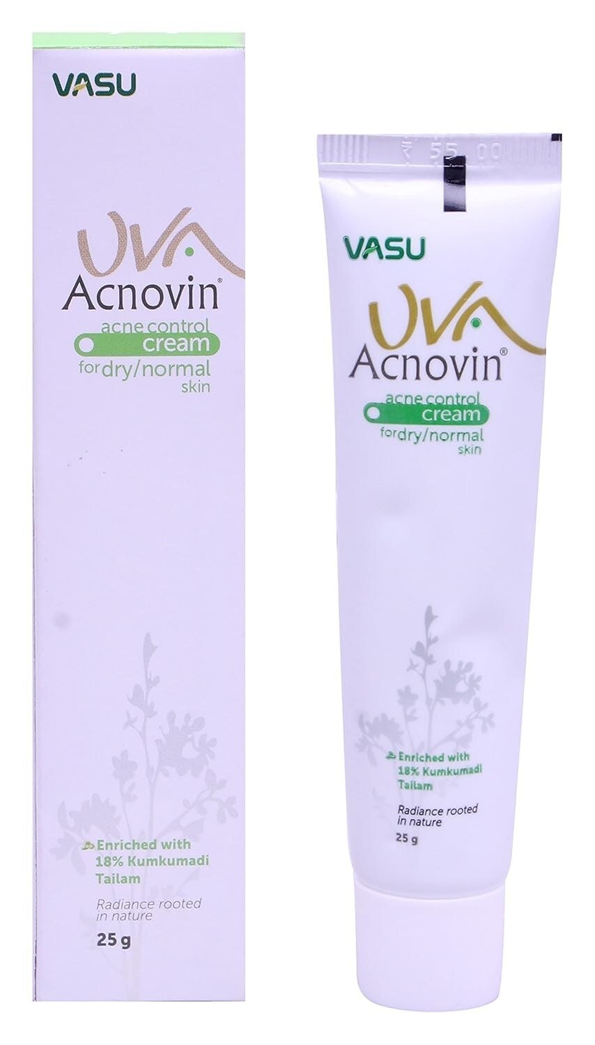 Vasu Uva Acnovin Acne Control Cream 25 G in Vadodara at ₹ 75
