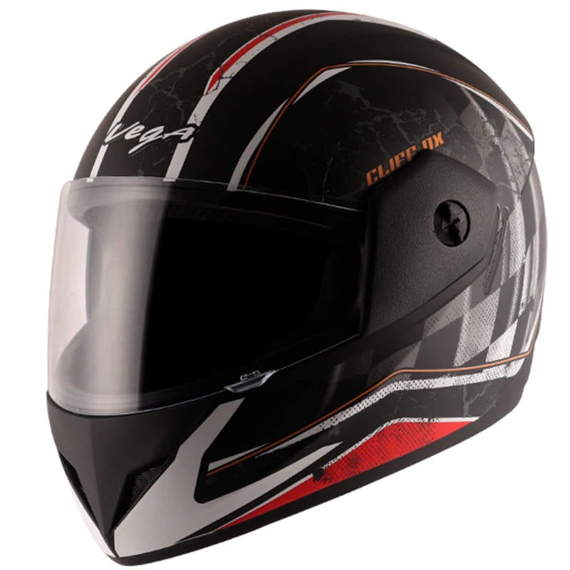 VEGA Cliff Aviator Helmet (M, Dull Black, Red) in Hubli at