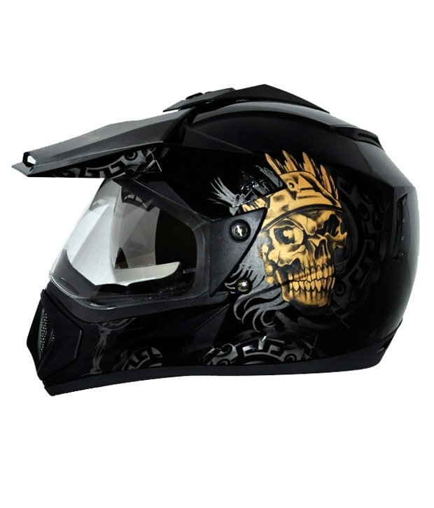 VEGA Off Road D/V Ranger Dull Black Base With Gold Graphic Off