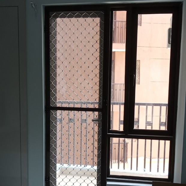 Veka Upvc Glass Mesh Door x Feet) in Ranchi at ₹ 600
