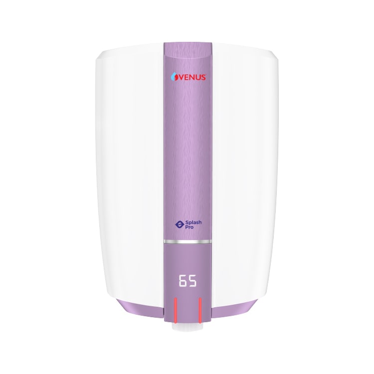 Venus Splash Pro Smart Geysers (White Purple Haze, 15 ltr) in