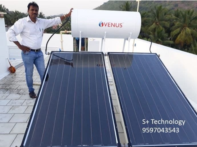 Venus Solar Water Heater in Thrissur at best price by S Plus Technology -  Justdial