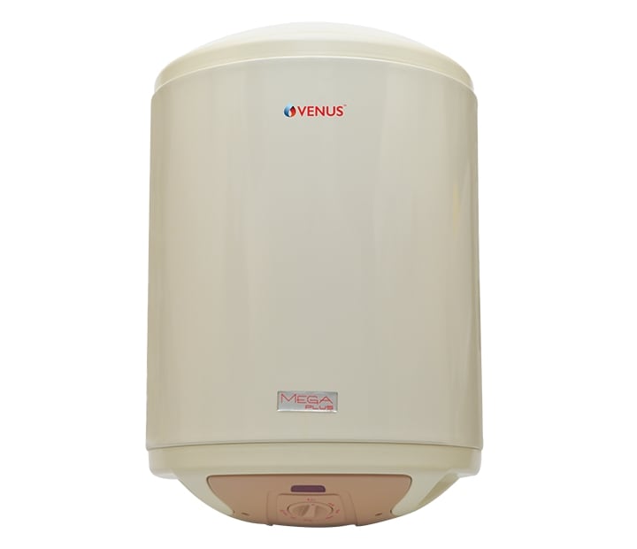 Venus 25 Ltr Mega Plus Vertical Electric Storage Geyser Ivory