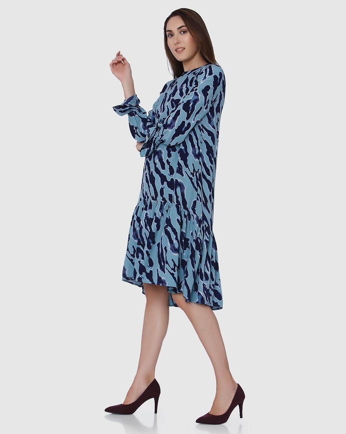 sachin and babi light blue dress Vero Moda April 3/4 Calf Dress