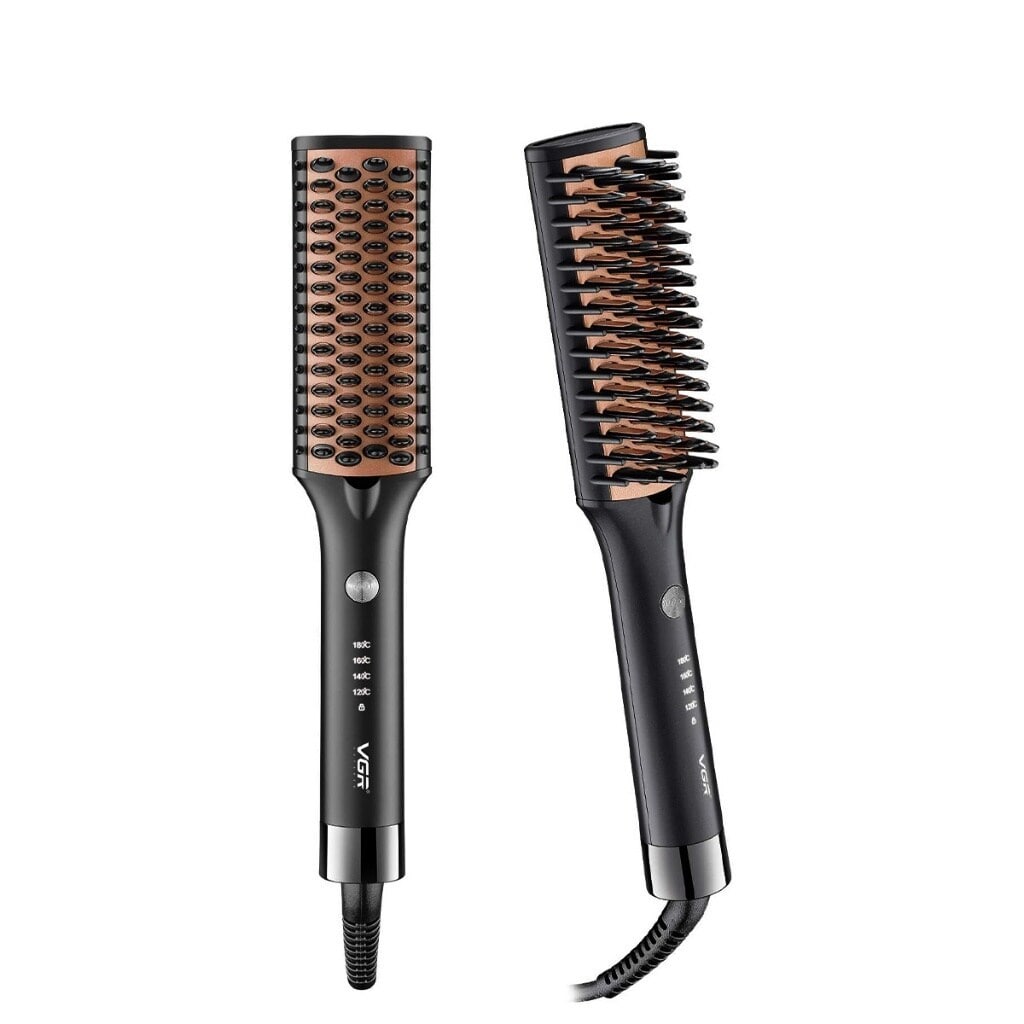 VGR V-590 Ionic Hair Straightener Brush with Temperature