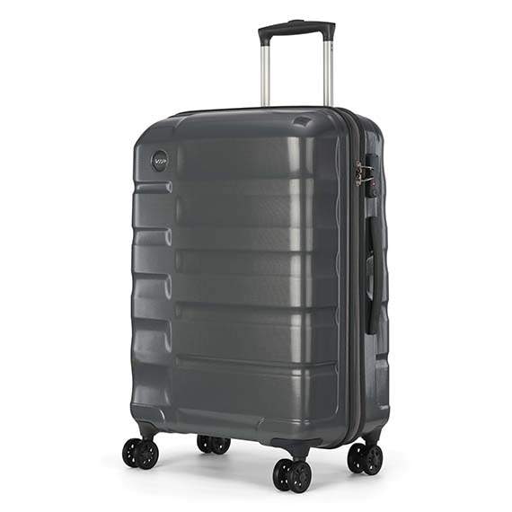 VIP Ceptor Slate Graphite Medium Hard Luggage Upright Bag in