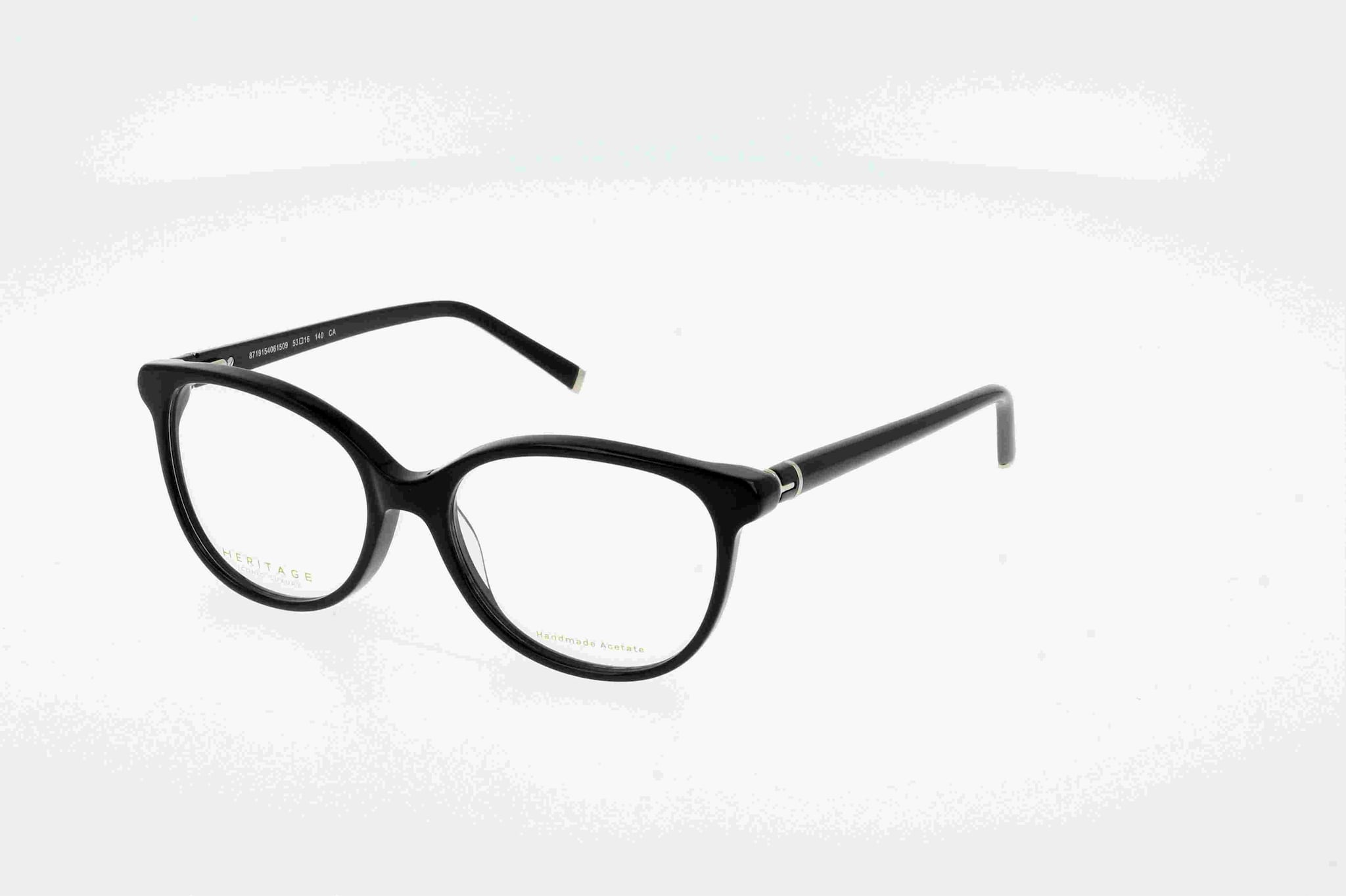 Vision Express Full Rim Round Women's Spectacle Frame (Black, Gold