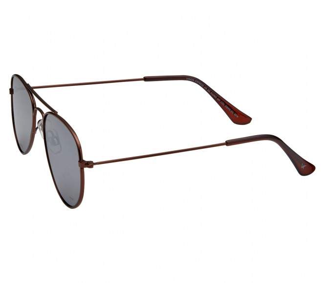 Vision Express Full Rim Square Full Rim Square Sunglass (S, Brown