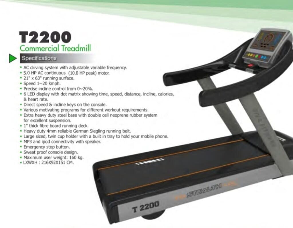 Viva Fitness T2200 Commercial Treadmill in Rohtak at ₹ L