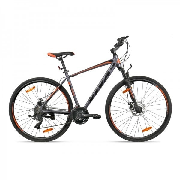 Viva Legend 700C Hybrid Bike for Adults with Shimano Shifters