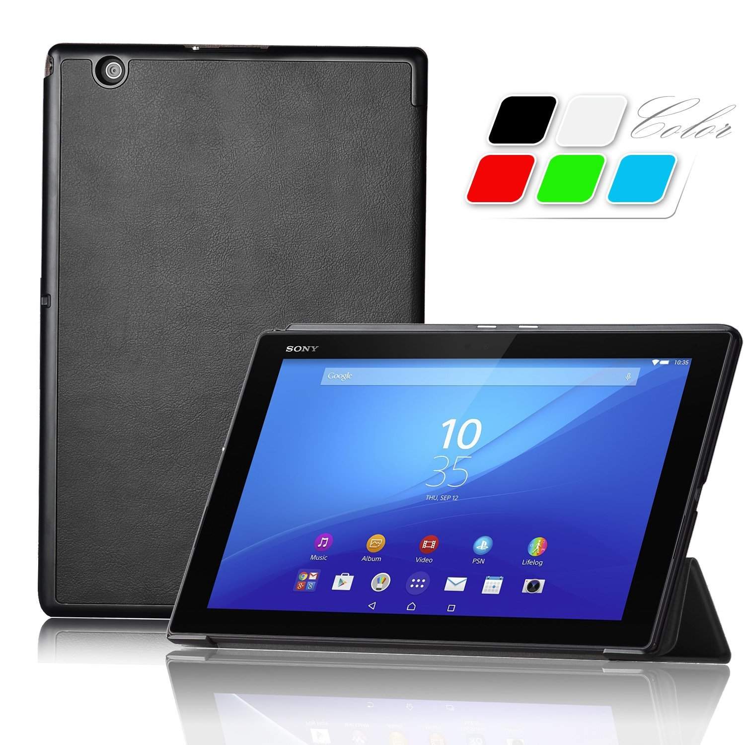 Buy Vostrostone Vstn Ultra Thin Smart Cover Case For Sony Xperia Z4 Tablet Black Features Price Reviews Online In India Justdial