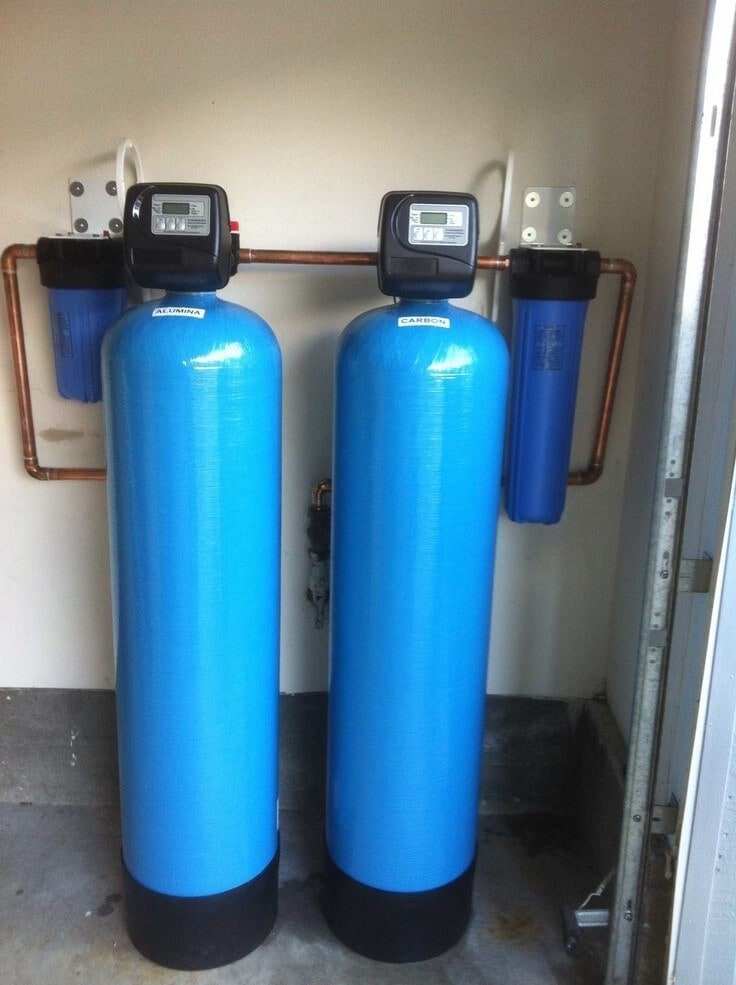 Water Softener Iron Removal System 1000 LPH