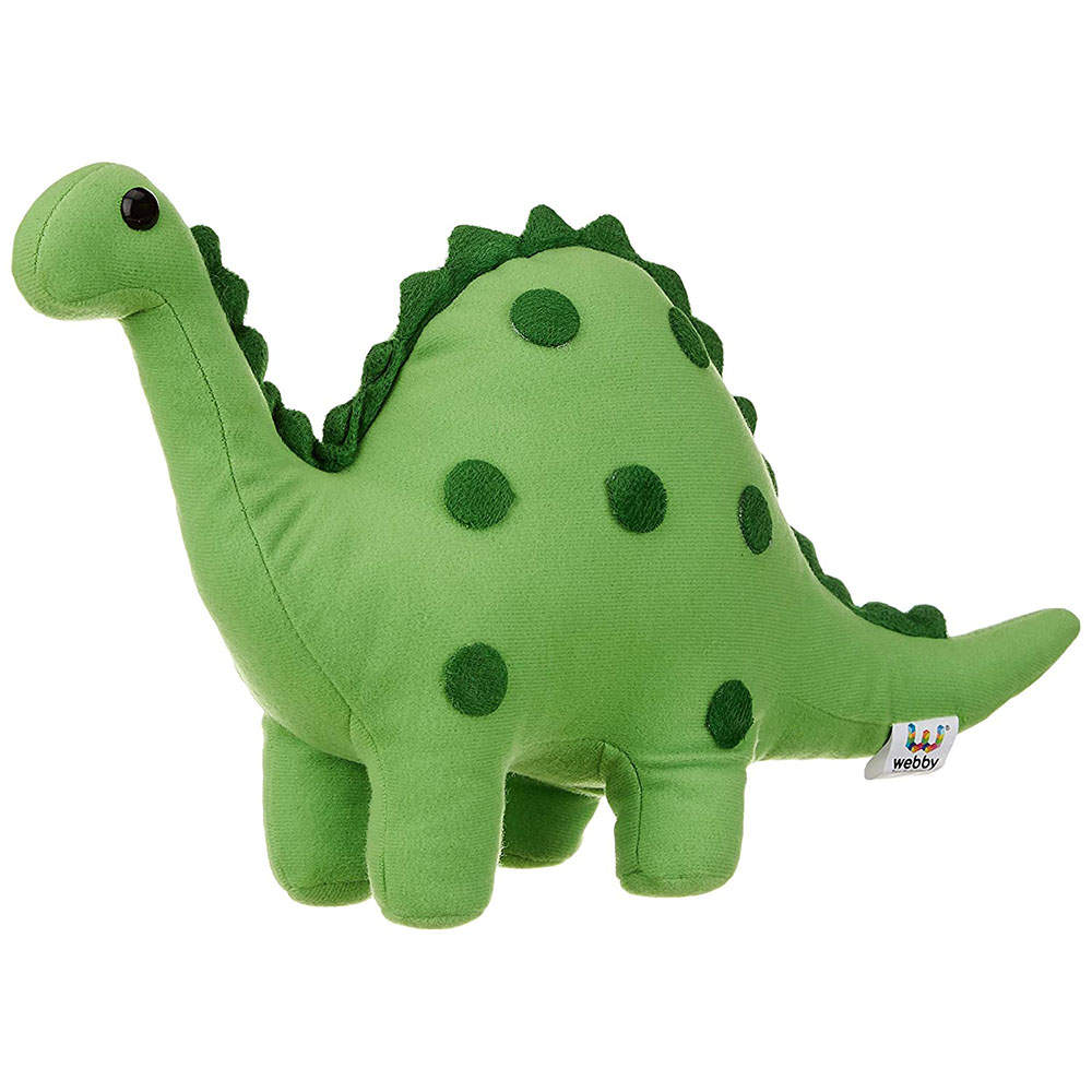 Webby Green Soft Dinosaur Plush Stuffed Toy 20cm in Delhi at