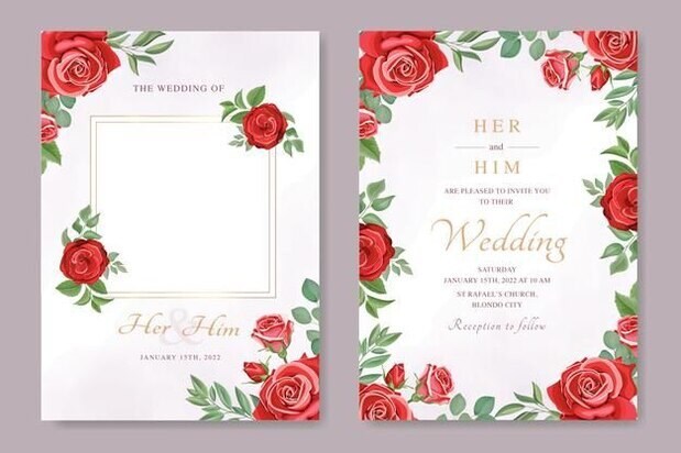 10pcs Wedding Invitations Birthday Party Lovely Pa... – Grandado