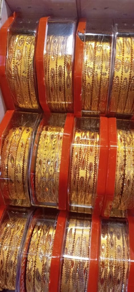 Wedding Wear Gold Plated Artificial Bangles in Delhi at ₹ 200