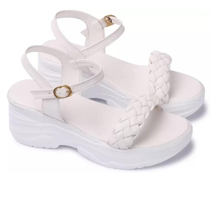 Wedges For Women Sandals In White Colour in Dharmapuri at ₹ 500