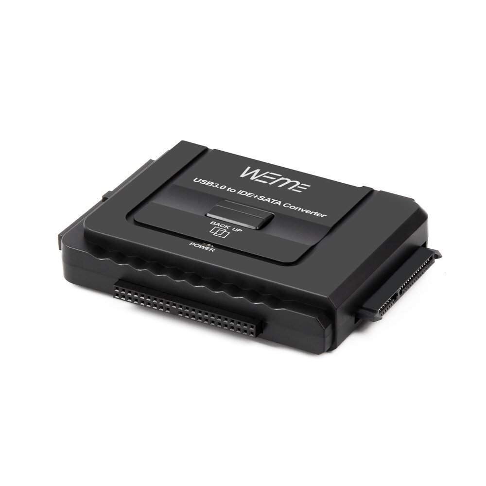 Buy Weme Usb 3 0 To Sata Ide Converter With 2 5 3 5 Hard Drive Disk Adapter For Hdd Ssd Amp Ide Hdd Support 6tb And One Touch Backup Include Power Switch 12v 2a Power Adapter Buy Weme Usb 3 0 To Sata Ide Converter With 2 5 3 5 Hard Drive Disk Adapter For Hdd Ssd Amp Ide Hdd Support 6tb And One Touch Backup Include Power Switch 12v 2a Power Adapter