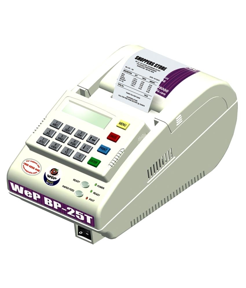 WEP BP 25T with battery Billing Machine in Jodhpur at ₹ 13,851