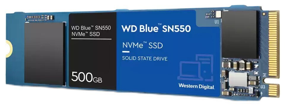 WesternDigital WDBlue SN550 500GB 2592時間 Sn550 Nvme Ssd Wd Blue Sn550 500gb Ssd Computer Hardware Services