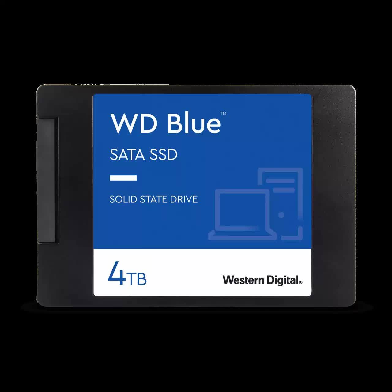 Western Digital Blue 7mm SATA SSD cased Internal Drives (4 TB